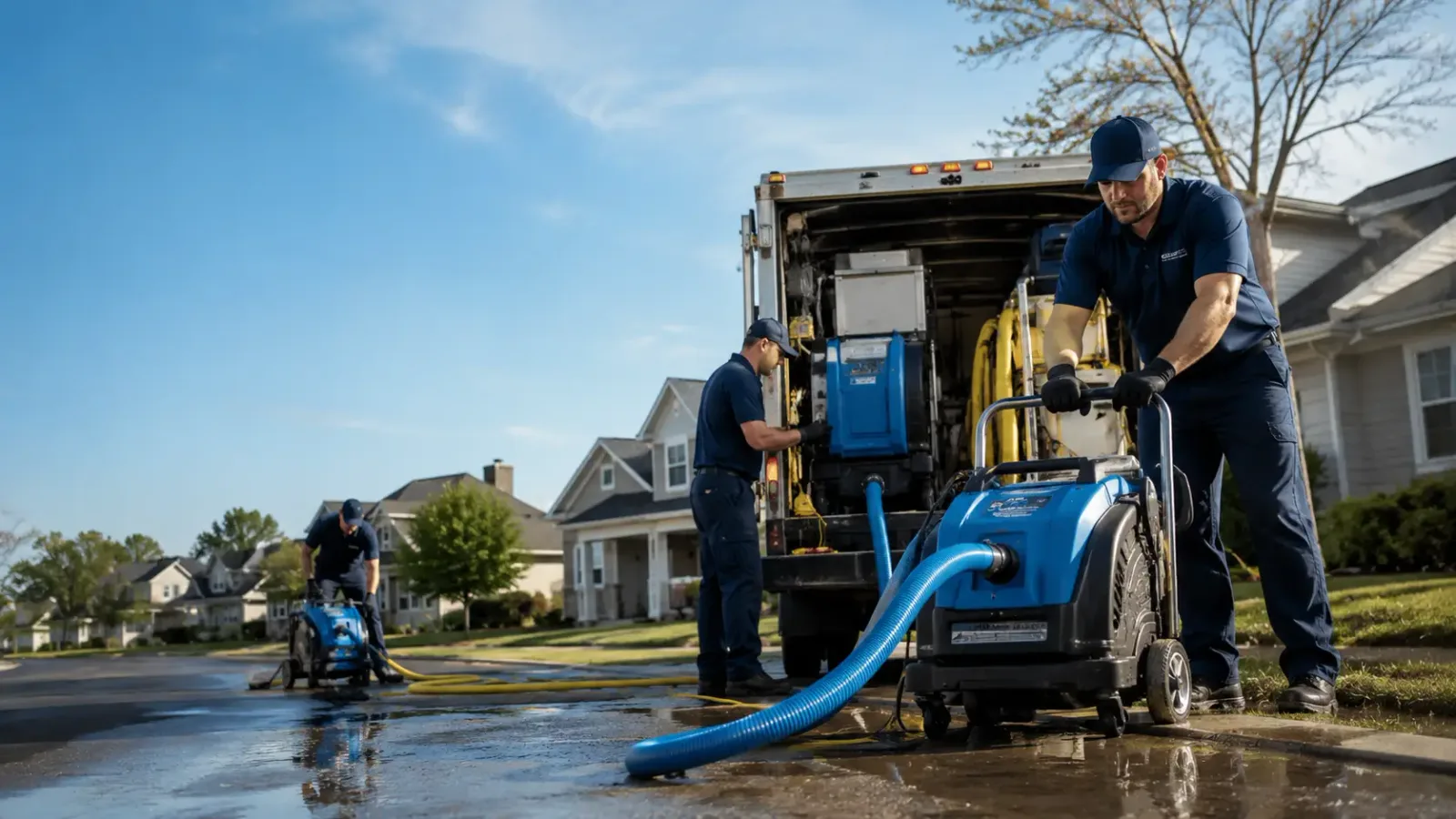 Flood Damage Cleanup in Holdenville, OK